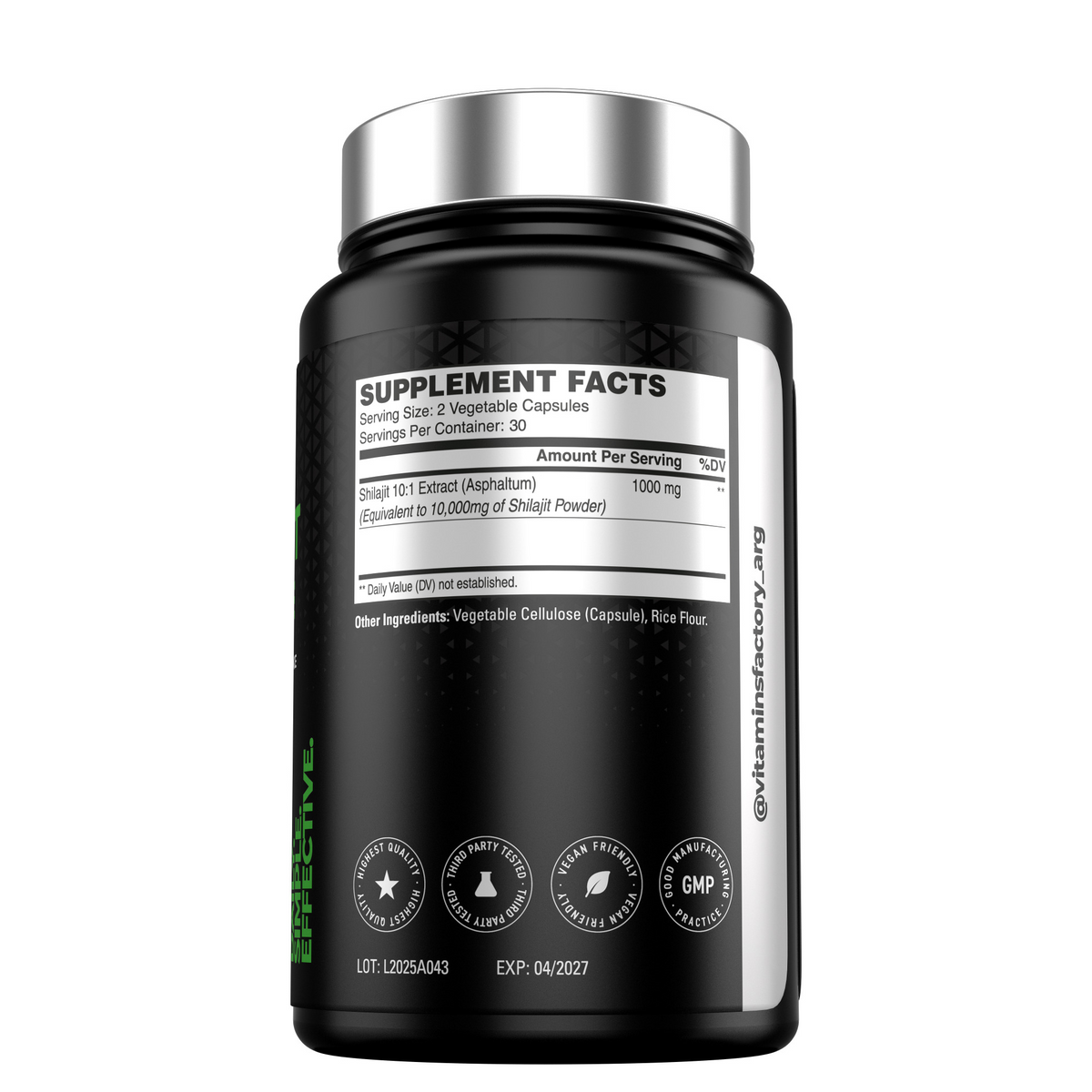 SHILAJIT 10000MG 60 COMP.